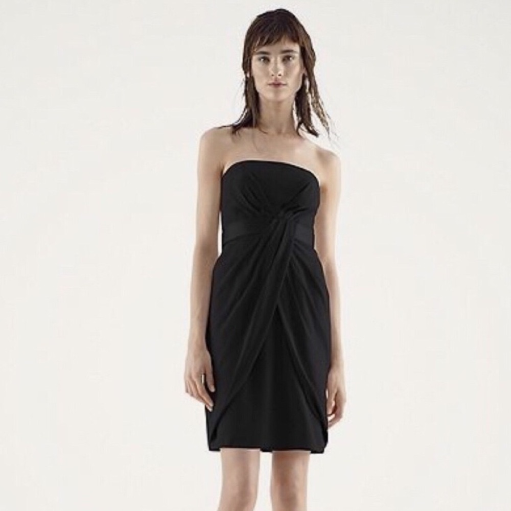 WHITE by Vera Wang Strapless Dress Size 6